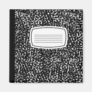 Imán cuaderno de composición