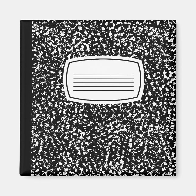 Imán cuaderno de composición (Frente)