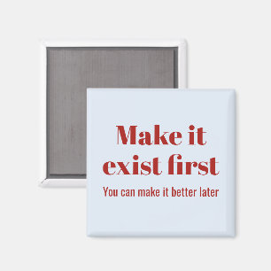 Imán Cuaderno Motivacional Editable Haz que Exista Prim