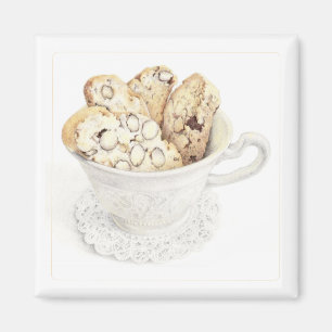 Imán cuadrado de BISCOTTI