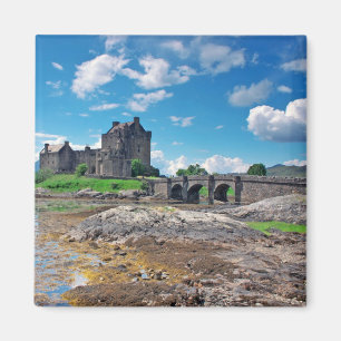 Imán Cuadrado de Eilean Donan