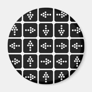 Imán Cuadrado de flecha LED