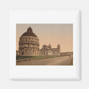 Imán Cuadrado de la catedral, Pisa, Toscana, Italia