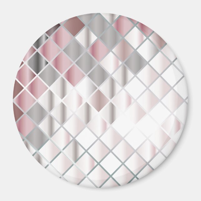 Imán Cuadrado de vidrio (Frente)