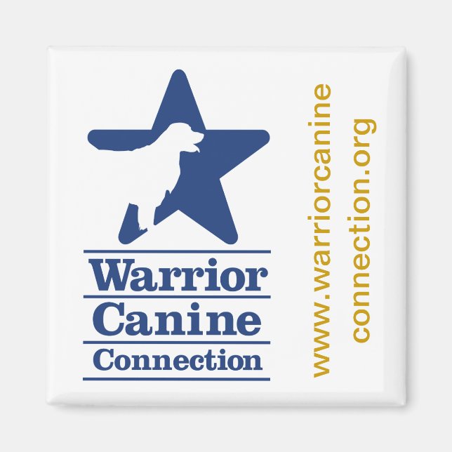 imán cuadrado de WCC (Frente)