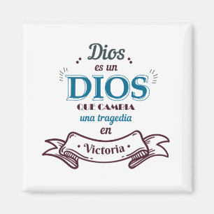 Imán Cuadrado Decorativo