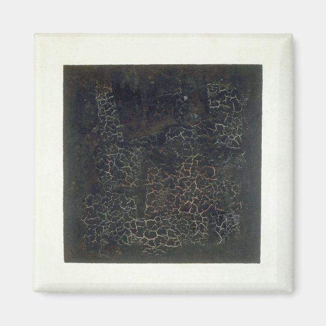 Imán Cuadrado negro (Frente)