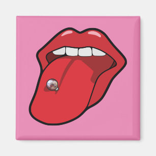 Imán cuadrado piercing del refrigerador de la