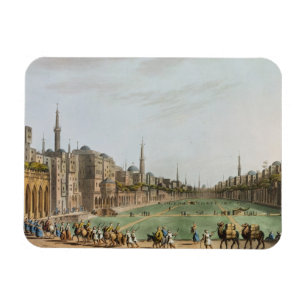 Imán Cuadrado principal en El Cairo magnífico, con el