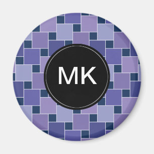 Imán Cuadrados de Ametist