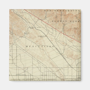 Imán Cuadrángulo de San Bernardino que muestra el Rift