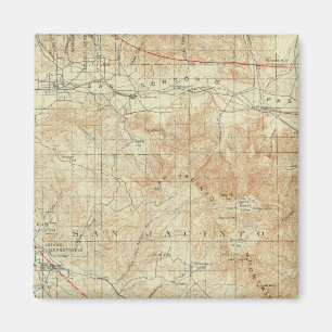 Imán Cuadrángulo de San Jacinto que muestra la ruptura