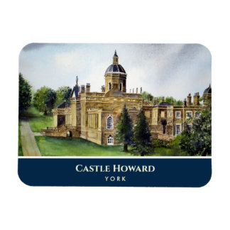Imán Cuadros de acuarela de Castle Howard York