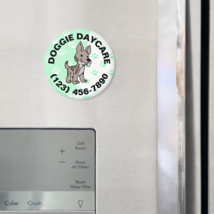 Imán Cuadros de papel de impresión Doggie Daycare
