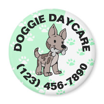 Cuadros de papel de impresión Doggie Daycare