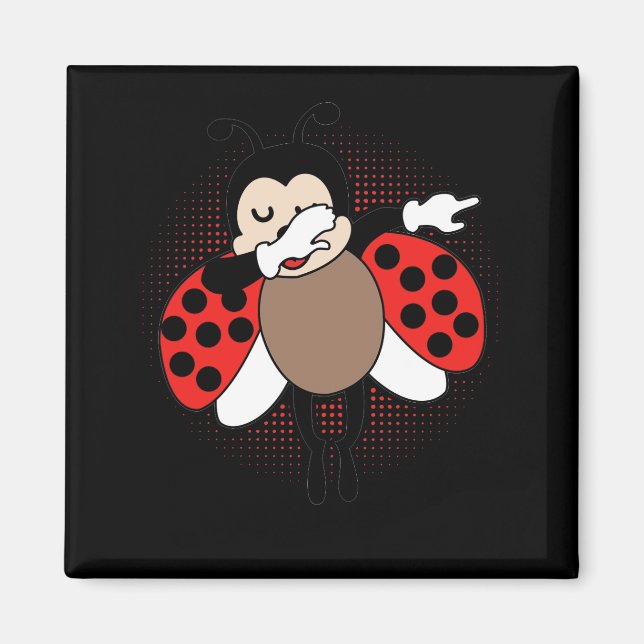 Imán Cuadybug Dabbing (Frente)