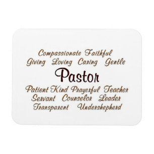 Imán Cualidades del pastor