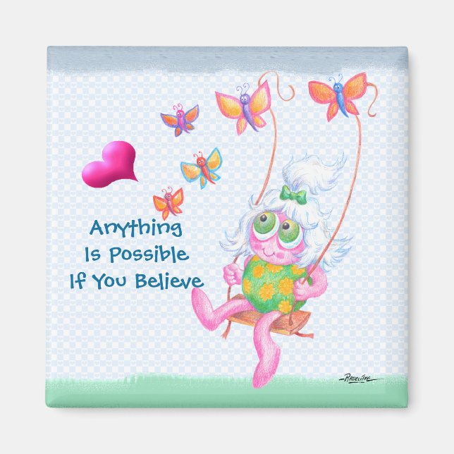 Imán Cualquier Cosa Es Posible (Frente)