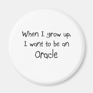 Imán Cuando crezca quiero ser un Oracle