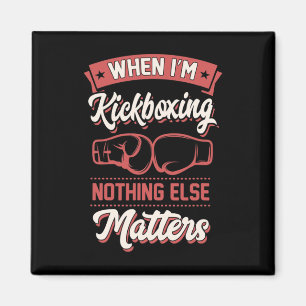 Imán Cuando estoy haciendo kickboxing nada más problema