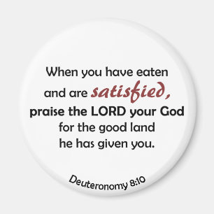 Imán Cuando ha comido (fondo claro)