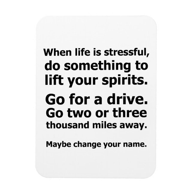 Imán Cuando la vida es estresante (Vertical)