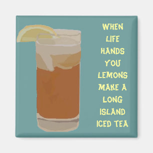 Imán Cuando la vida le da los limones….