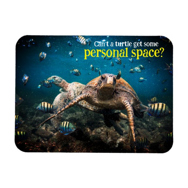 Imán Cuando la vida se ponga dura, simplemente siga nad (Horizontal)