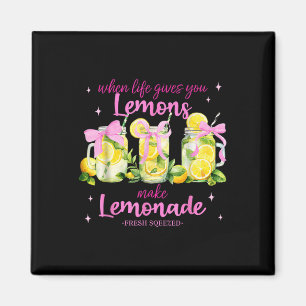 Imán Cuando La Vida Te Da Lemones Hacen Coqueta Lemonad