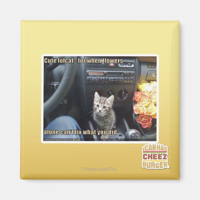 Imán Cuando las flores no son suficientes (Frente)