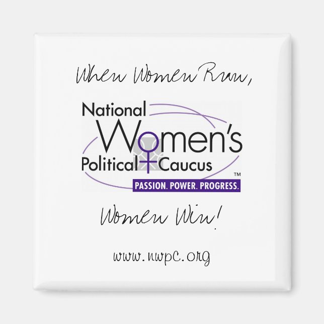 Imán Cuando las mujeres corren... (Frente)