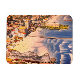 Imán Cuando Long Beach, CA era dorado