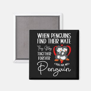 Imán Cuando Los Pingüinos Encuentran Su Destino, Se Que