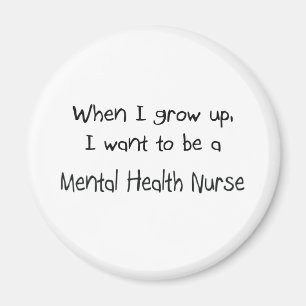 Imán Cuando me crezco quiera ser una enfermera de salud