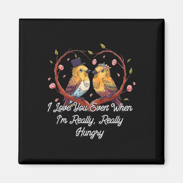 Imán Cuando Realmente Tengo Hambre Boda Foodie Bride Y  (Frente)