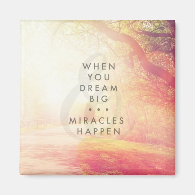 Imán Cuando sueñas (Frente)