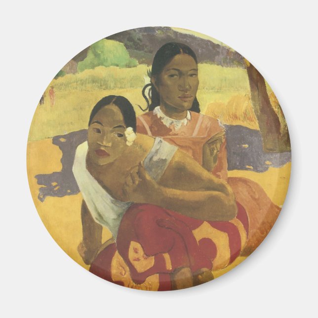 Imán ¿Cuándo te casarás? de Paul Gauguin, Arte Antiguo (Frente)
