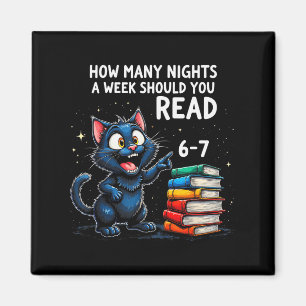 Imán Cuántas Noches a la Semana Deberías Leer_ 6–7 Gato