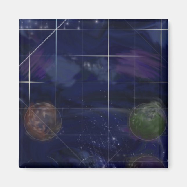 Imán Cuarto Día de la Génesis: Estrellas 2014 (Frente)