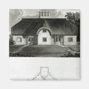 Imán Cuatro cabañas, 1818