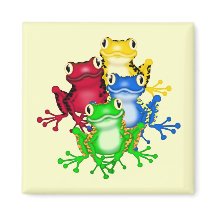 Cuatro camisas y regalos para ranas