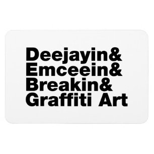 Imán Cuatro elementos del hip hop