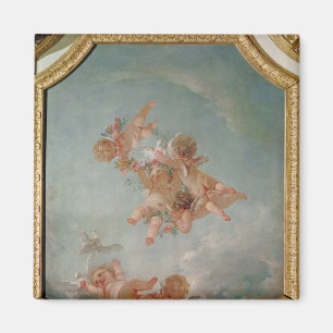 Imán Cuatro estaciones en la Salle del Conseil - Primav