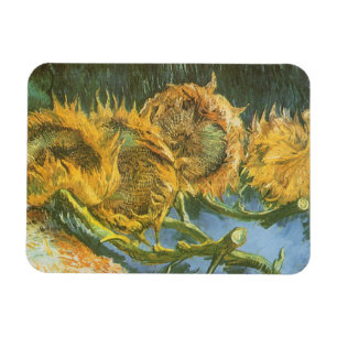 Imán Cuatro girasoles cortados por Vincent van Gogh, Ar