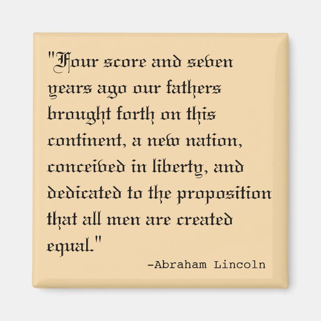 Imán Cuatro puntajes y hace siete años (Frente)