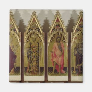 Imán Cuatro santos del Quaratesi Polyptych: Mag de