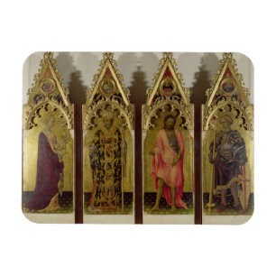 Imán Cuatro santos del Quaratesi Polyptych: Mag de