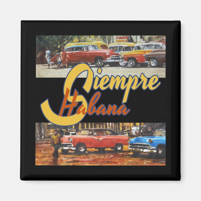 Imán Cuba de La Habana - Siempre La Habana (Frente)