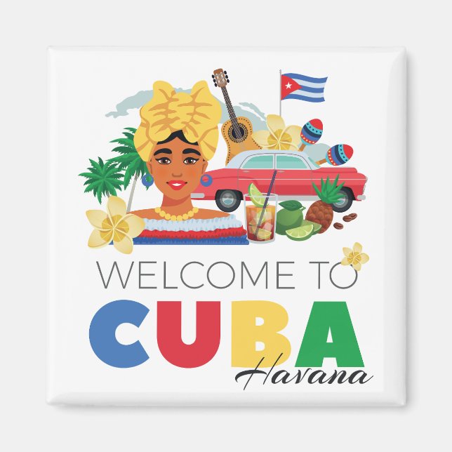 Imán Cuba La Habana (Frente)