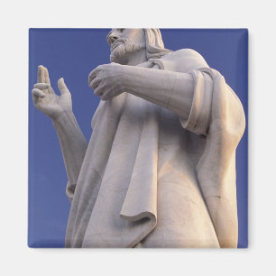 Imán Cuba, La Habana, escultura de Jesús.